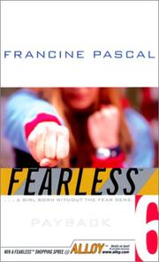 Cover of: Payback (Fearless) by Francine Pascal