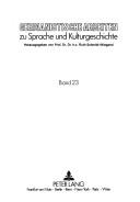 Mittelalterliches Handwerk im Spiegel oberdeutscher Pesonennamen by Iris Nölle-Hornkamp