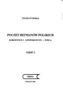 Cover of: Poczet hetmanów polskich by Zygmunt Boras