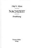 Cover of: Nachzeit: Erzählung
