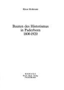 Cover of: Bauten des Historismus in Paderborn, 1800-1920