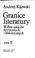 Cover of: Granice literatury