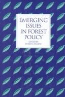 Cover of: Emerging issues in forest policy