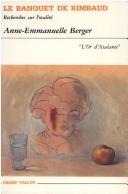 Cover of: Le banquet de Rimbaud: recherches sur l'oralité