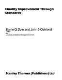 Cover of: Quality improvement through standards by B. G. Dale