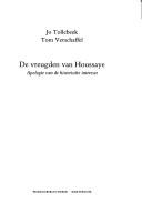 Cover of: De vreugden van Houssaye by Jo Tollebeek