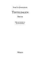 Cover of: Tisteldalen: dikter