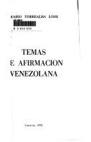 Cover of: Temas de afirmación venezolana