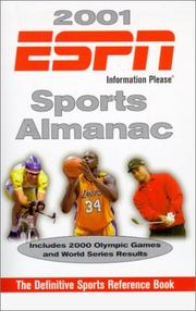 Cover of: Espn Information Please Sports Almanac 2001 (ESPN Sports Almanac) | Gerry Brown