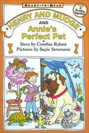 Cover of: Henry and Mudge and Annie's Perfect Pet (Henry and Mudge Books)