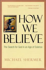 Cover of: How We Believe by Michael Shermer
