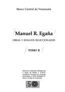 Cover of: Obras y ensayos seleccionados by Manuel R. Egaña