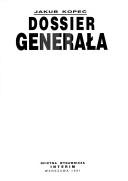 Cover of: Dossier generała
