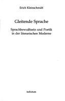 Cover of: Gleitende Sprache by Erich Kleinschmidt