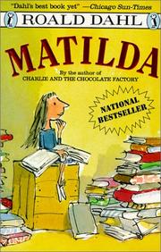 Cover of: Matilda by Roald Dahl