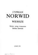 Poems by Cyprian Norwid
