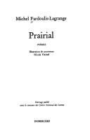 Cover of: Prairial by Michel Fardoulis-Lagrange