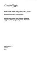 Cover of: Flow tide: selected poetry and prose