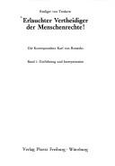 Erlauchter Vertheidiger der Menschenrechte! by Rotteck, Carl von