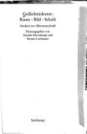 Cover of: Gedächtniskunst: Raum, Bild, Schrift : Studien zur Mnemotechnik