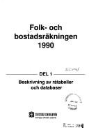 Cover of: Folk- och bostadsräkningen 1990.
