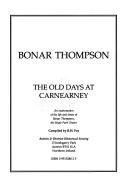 Cover of: Bonar Thompson by compiled by R.H. Foy.