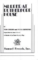 Cover of: Murder at Rutherford House | Tom Chiodo