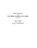 Cover of: Obras completas by Pedro Calderón de la Barca