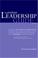 Cover of: The Student Leadership Guide