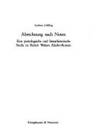 Cover of: Abrechnung nach Noten by Andreas Gössling