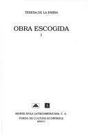 Cover of: Obra escogida