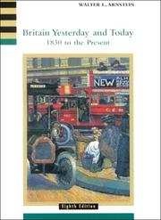 Cover of: Britain yesterday and today by Walter L. Arnstein