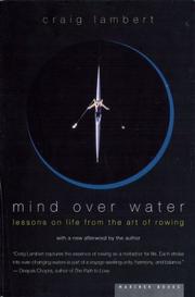 Cover of: Mind Over Water by Craig Lambert