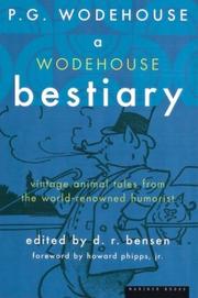 Cover of: A Wodehouse Bestiary (P.G. Wodehouse Collection) by P. G. Wodehouse