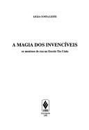 Cover of: A magia dos invencíveis by Ligia Costa Leite