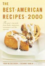 Cover of: The Best American Recipes 2000