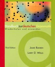 Cover of: Handbuch Zur Deutschen Grammatik: Wiederholen Und Anwenden