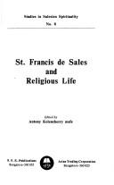 Cover of: St. Francis de Sales and religious life