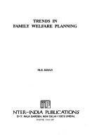 Cover of: Trends in family welfare planning