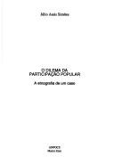 Cover of: O dilema da participação popular by Júlio Assis Simões
