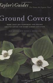 Cover of: Taylor's Guide to Ground Covers by Nan Sinton, David C. Michener