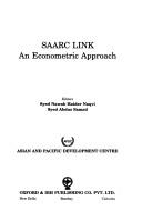 Cover of: SAARC link: an econometric approach