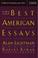 Cover of: The Best American Essays 2000 (The Best American Series)