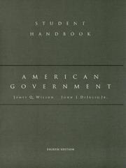 Cover of: American Government by James Q. Wilson