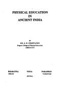 Cover of: Physical education in ancient India