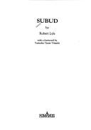 Cover of: Subud