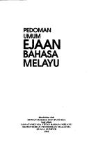 Cover of: Pedoman umum ejaan bahasa Melayu.