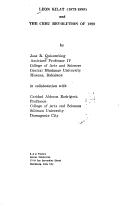 Cover of: Leon Kilat (1873-1898) and the Cebu Revolution of 1898 by Jose R. Quisumbing, Jose R. Quisumbing