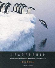 Cover of: Leadership by Andrew J. DuBrin