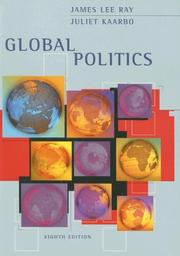 Cover of: Global politics. by James Lee Ray